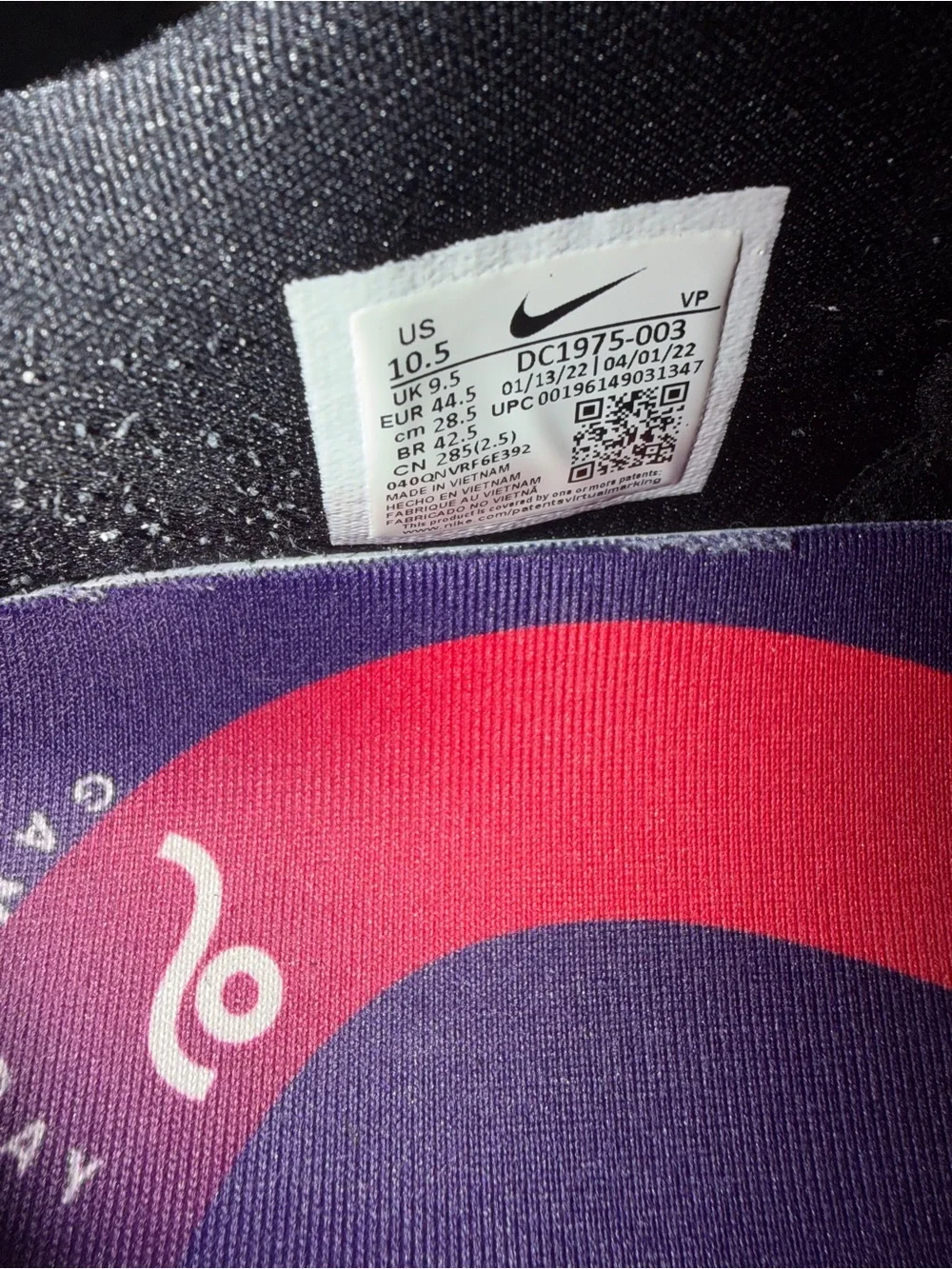 Nike KD 15… Black & Red Low-Top Basketball Sneakers with Game Day Insole